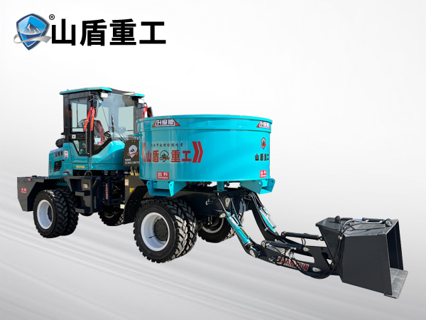 3500型8輪自上料平口攪拌車(chē)